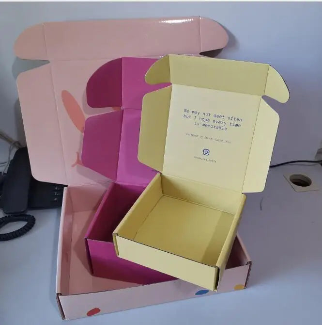 Custom Corrugated Shipping Mailer Boxes With Printed Logo