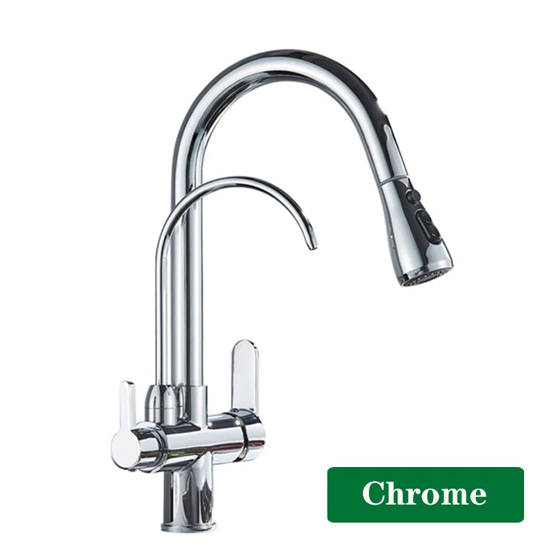 Alenartwater Kitchen Faucet With 360 Swivel And Pullout Sprayer