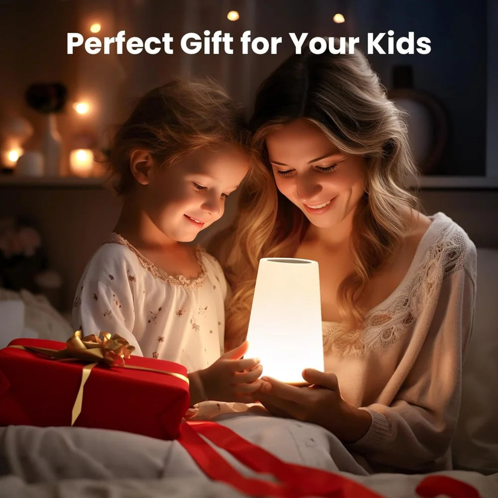 Portable Rechargeable Touch Night Light For Bedroom