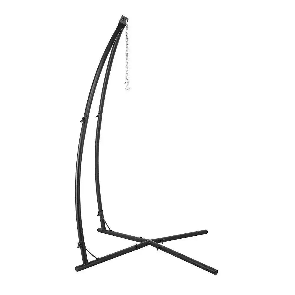 Homfa Heavy Duty Metal Hanging Chair Stand For Outdoor Porch
