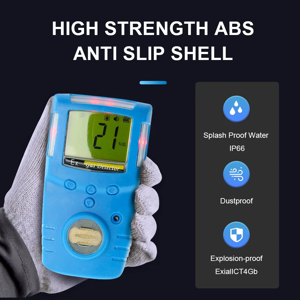 CCEsafety GC210 Portable Multi Gas Detector With LCD Alarm