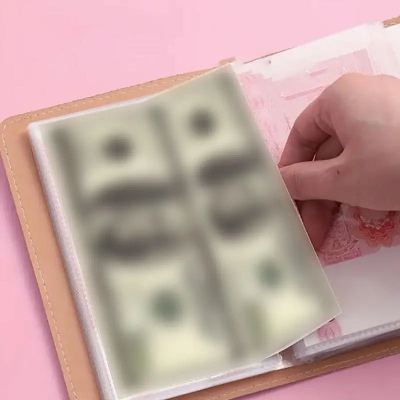 Reusable Money Saving Binder With Cash Envelope Challenge Tracker Organizer