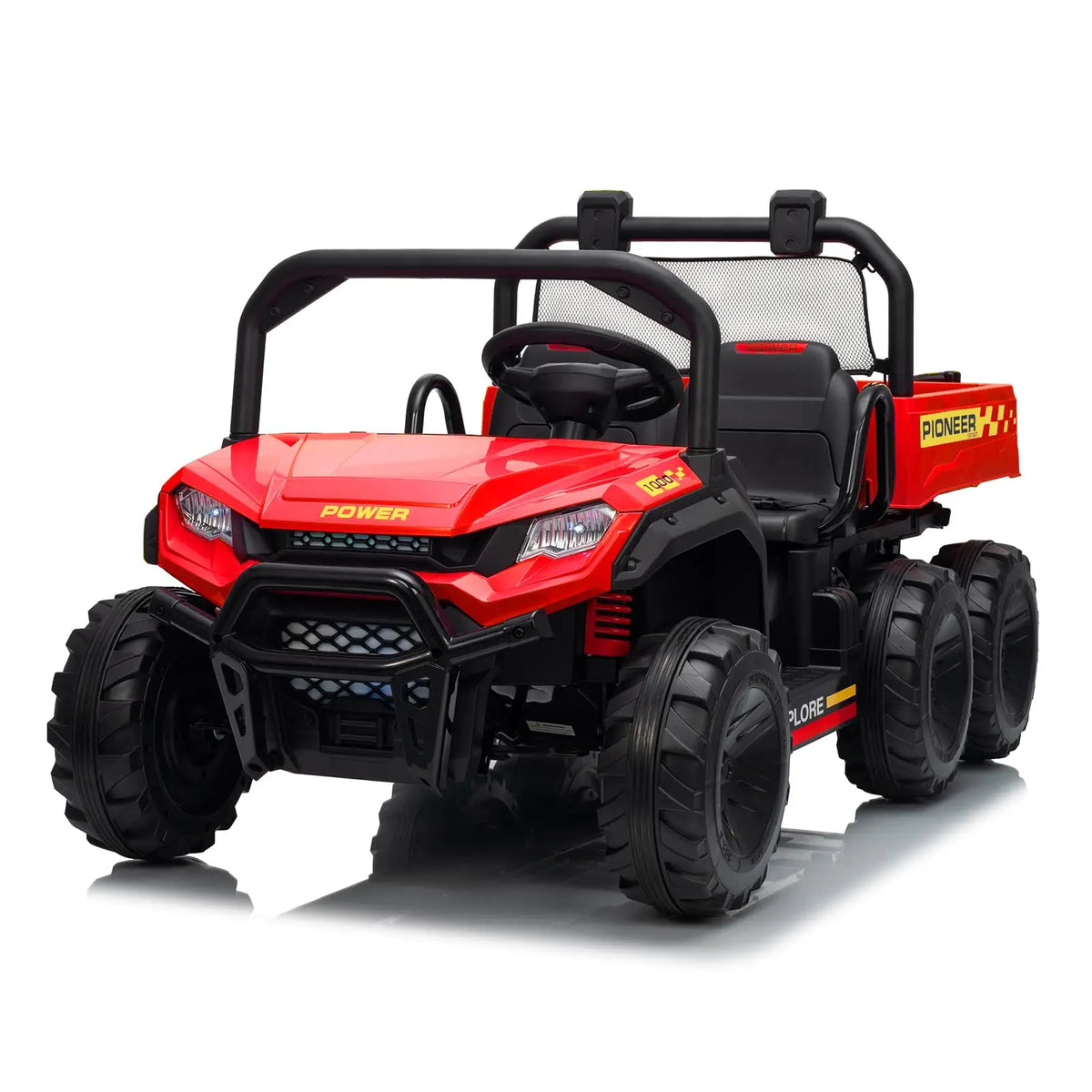 HiMISS Kids Electric Ride On Dump Truck With Parent Remote