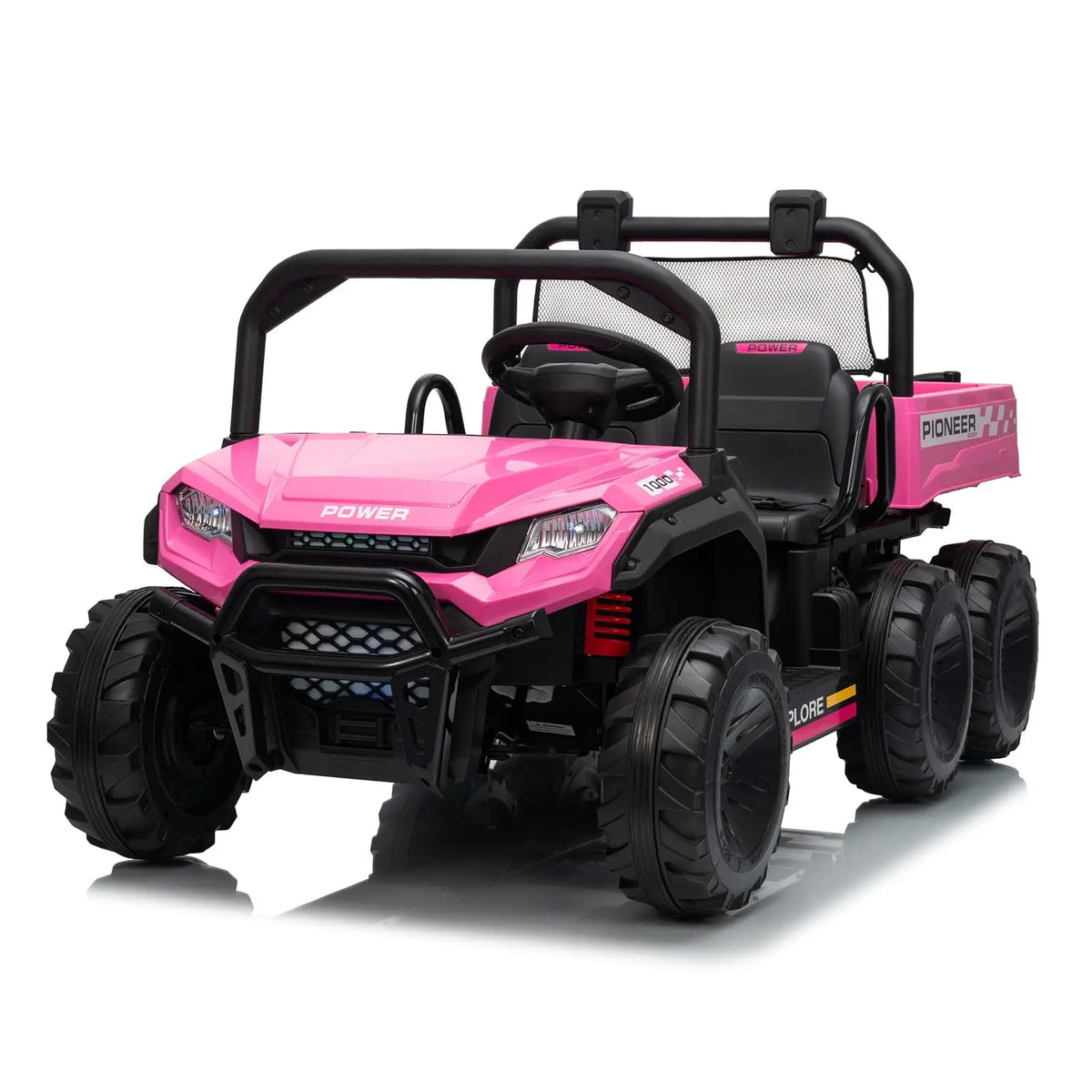 HiMISS Kids Electric Ride On Dump Truck With Parent Remote
