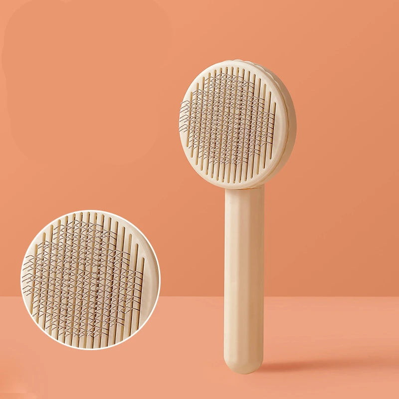 Premium Self Cleaning Slicker Brush For Effective Pet Grooming