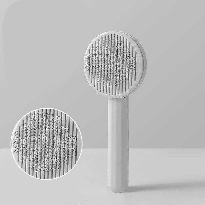 Premium Self Cleaning Slicker Brush For Effective Pet Grooming