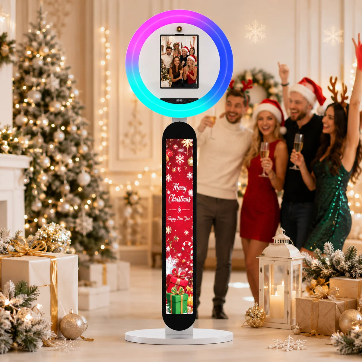 Neson Portable LED Photobooth Machine For Events And Parties
