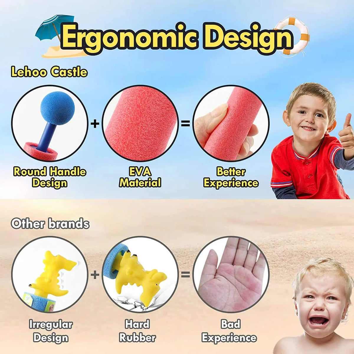 Mini Pull Back Water Gun for Kids Outdoor Splash Toy