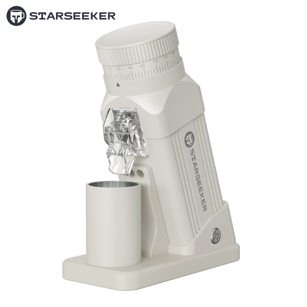 Starseeker Electric Coffee Burr Grinder With Aluminum Body