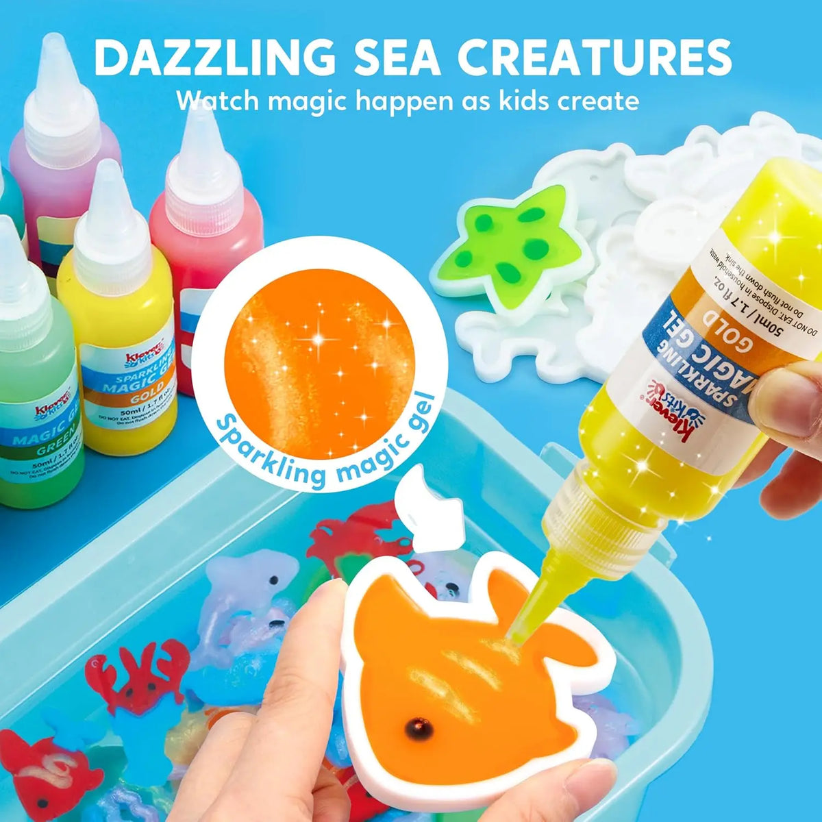 Joyfy Magic Fairy Water Gel Toy Kit With Preserving Bottle