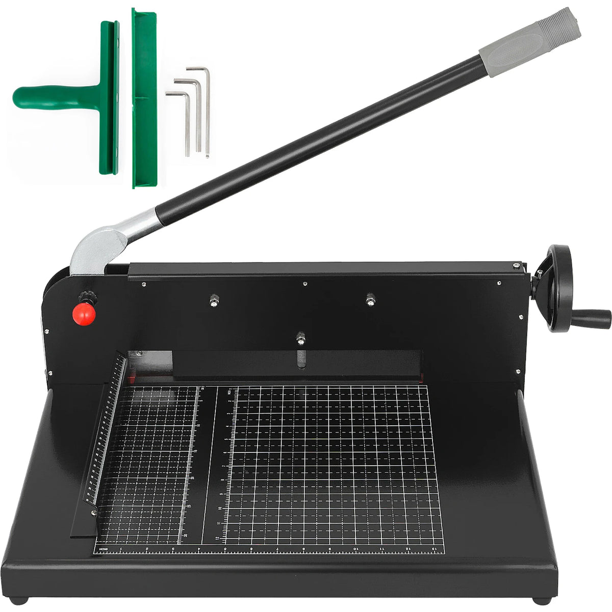 SucceBuy Heavy Duty Manual Guillotine Paper Cutter for Office Use