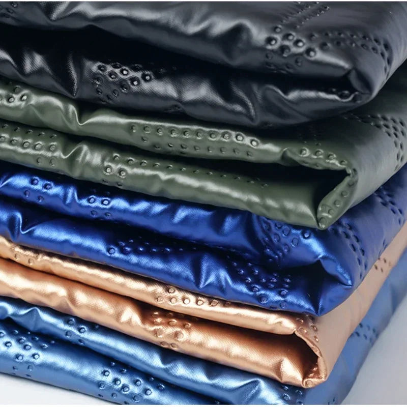 PU Artificial Leather Fabric Star Pattern For Sewing And Crafts