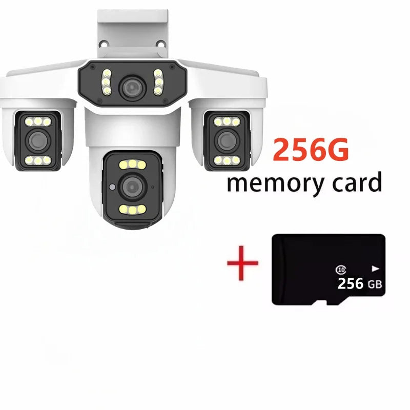 Cugo Triple Lens WiFi PTZ Outdoor Security Camera System
