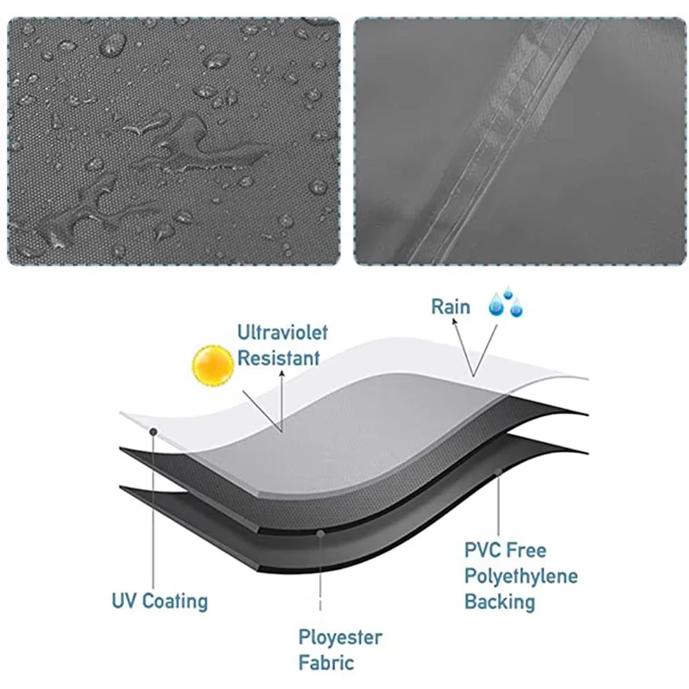 Heavy Duty Waterproof Patio Furniture Cover for Outdoor Protection