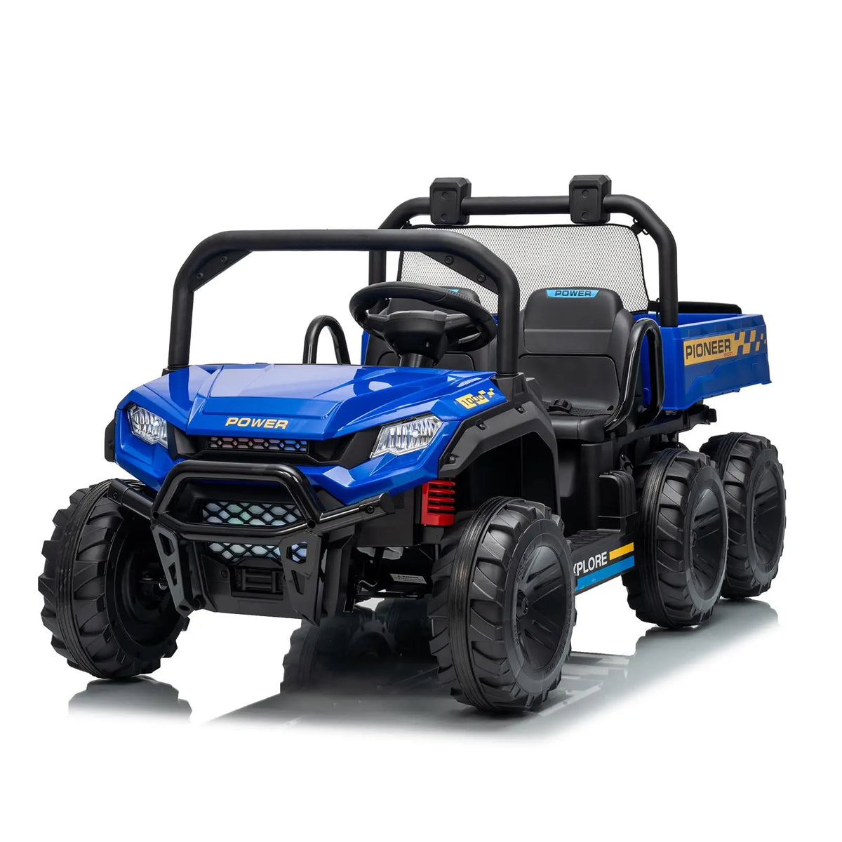 HiMISS Kids Electric Ride On Dump Truck With Parent Remote
