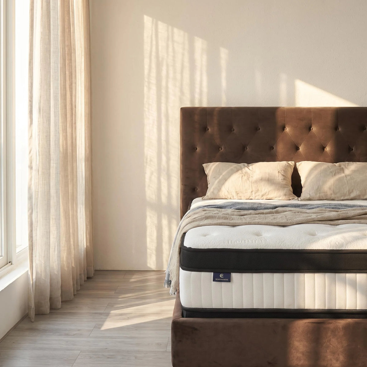 Premium Hybrid Mattress With Pocket Springs And Medium Firm Support