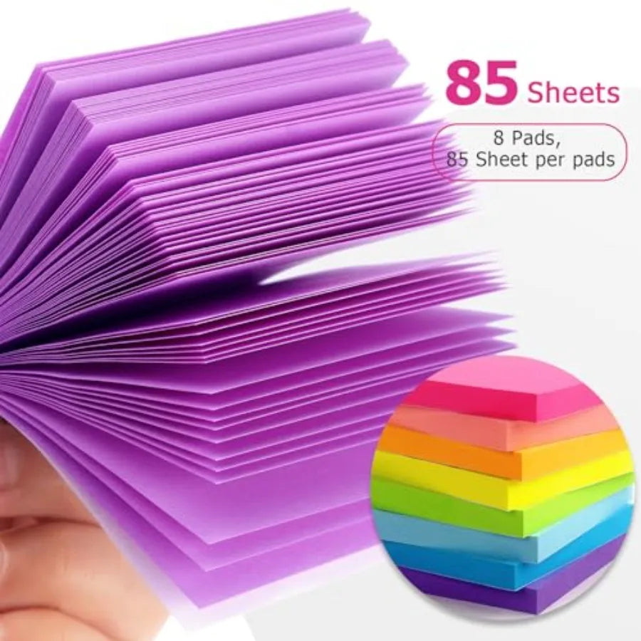 Adhesive Sticky Notes Pads For Office School And Home Use