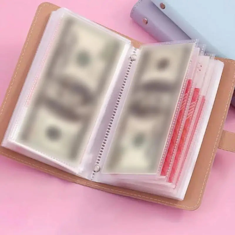 Reusable Money Saving Binder With Cash Envelope Challenge Tracker Organizer