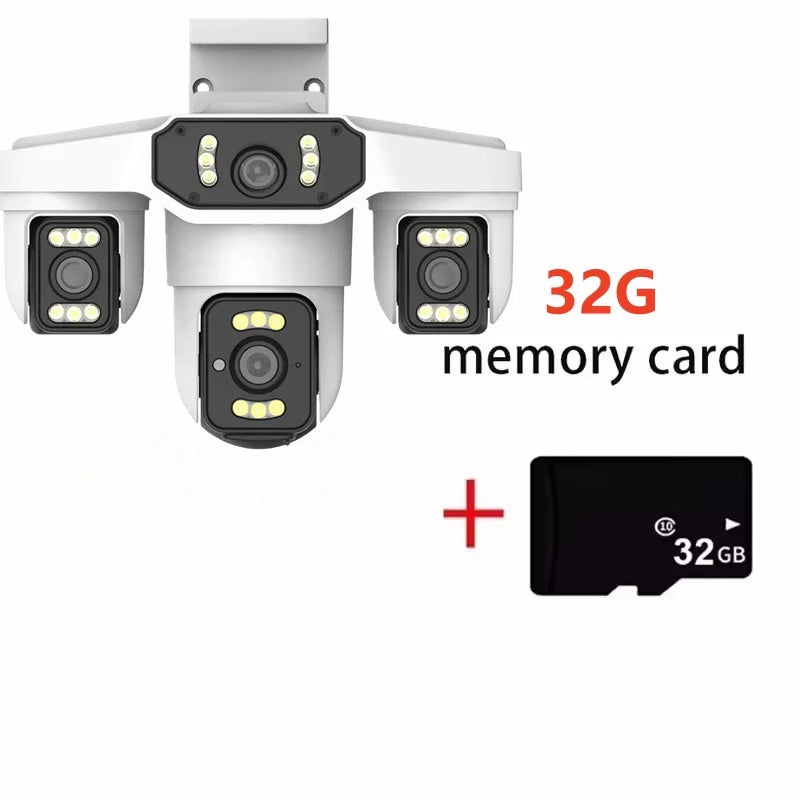 Cugo Triple Lens WiFi PTZ Outdoor Security Camera System