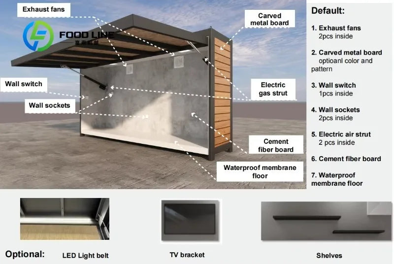 Outdoor BBQ Kitchen With Sink And Fridge Plus Storage Shed