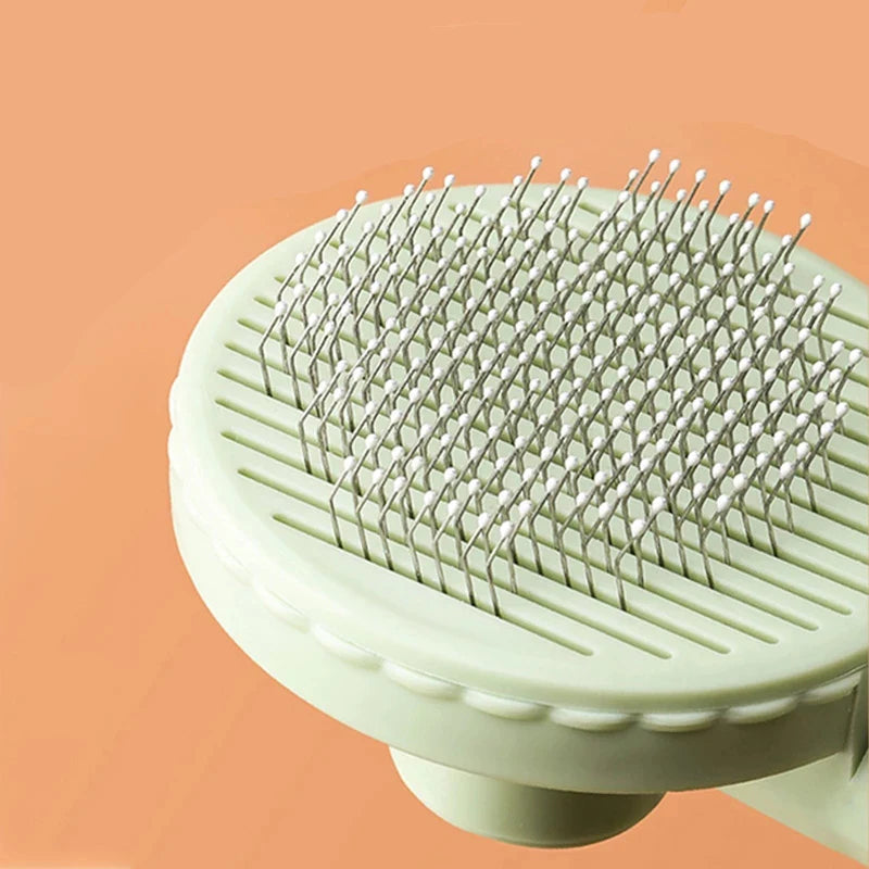 Premium Self Cleaning Slicker Brush For Effective Pet Grooming