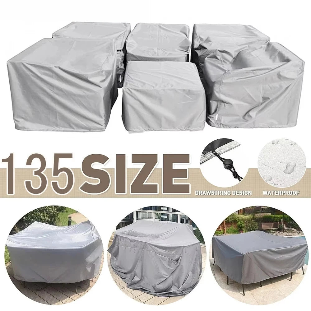 Heavy Duty Waterproof Patio Furniture Cover for Outdoor Protection