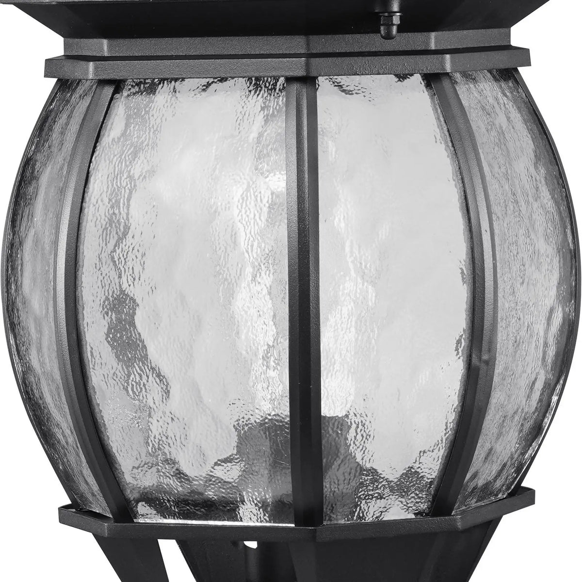 Dusk To Dawn Outdoor Post Light Fixtures With Glass Shade For Patios