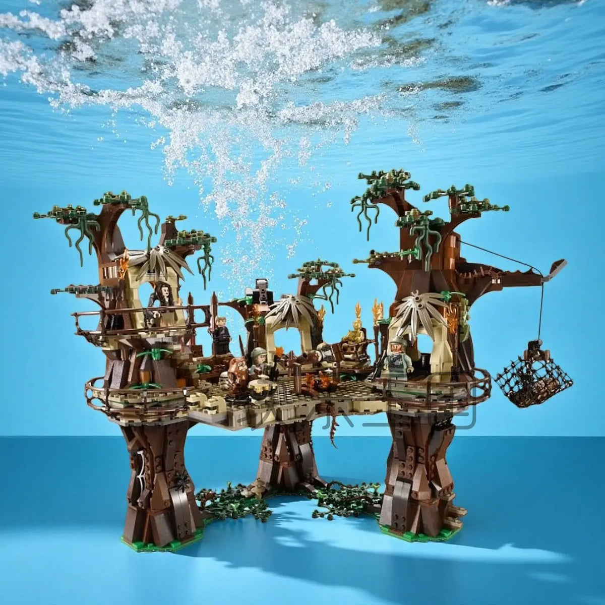Forest Tribe Village Adventure Building Blocks Construction Set for Creative Play