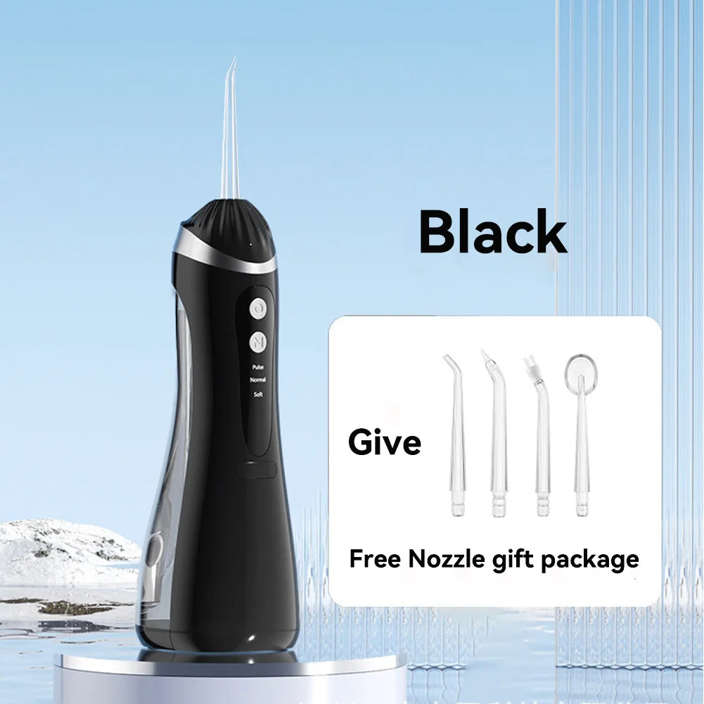 Dlsote Portable Rechargeable Oral Irrigator Wireless Dental Water Flosser