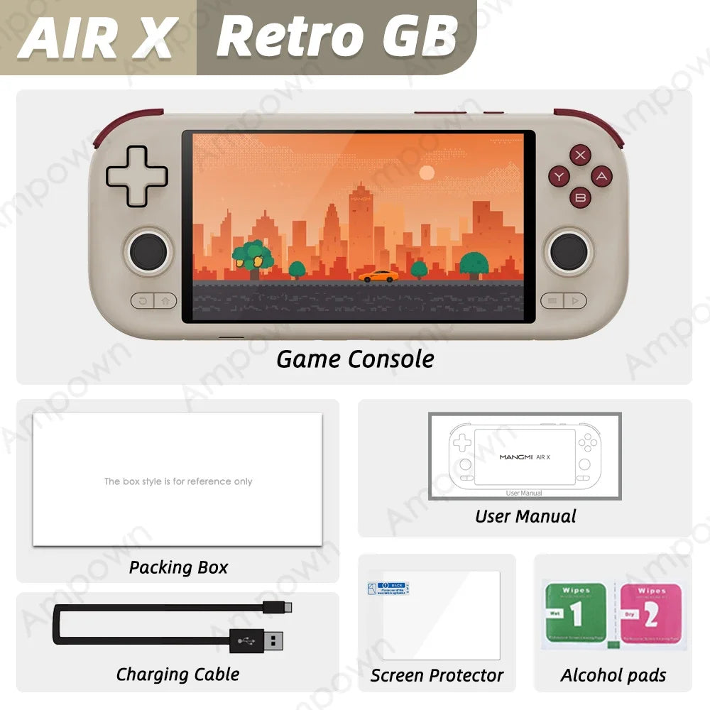 MANGMI Air X Android Handheld Game Console With Snapdragon 662