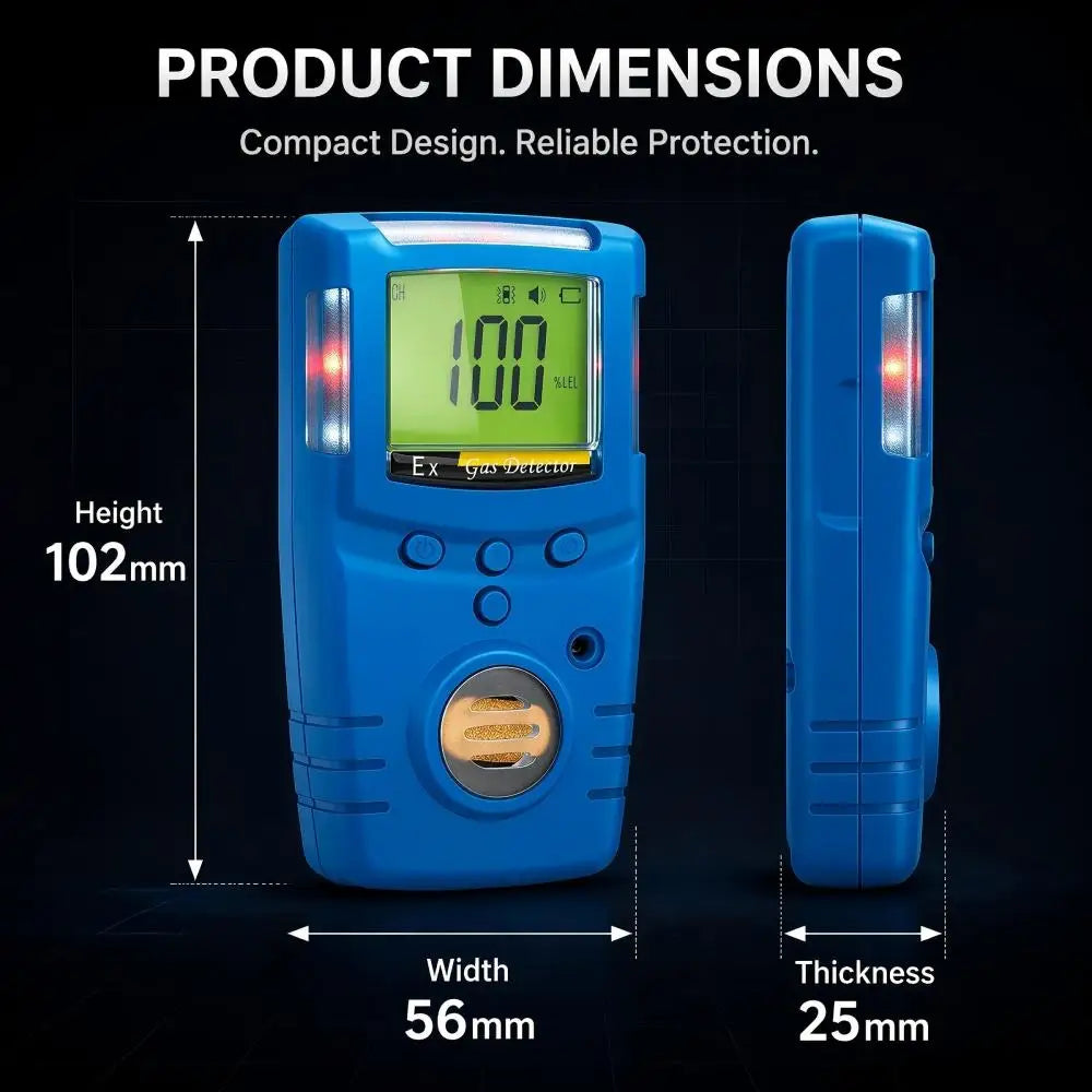 CCEsafety GC210 Portable Multi Gas Detector With LCD Alarm