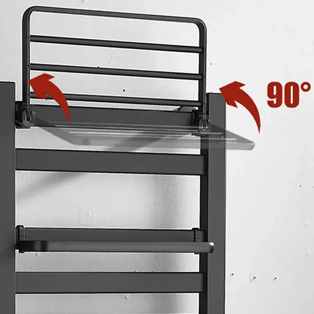 Onyzpily 304 Stainless Steel Electric Heated Towel Rack Touch Thermostat