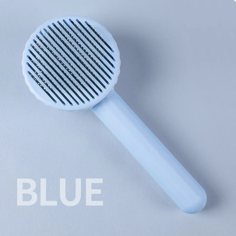 Premium Self Cleaning Slicker Brush For Effective Pet Grooming