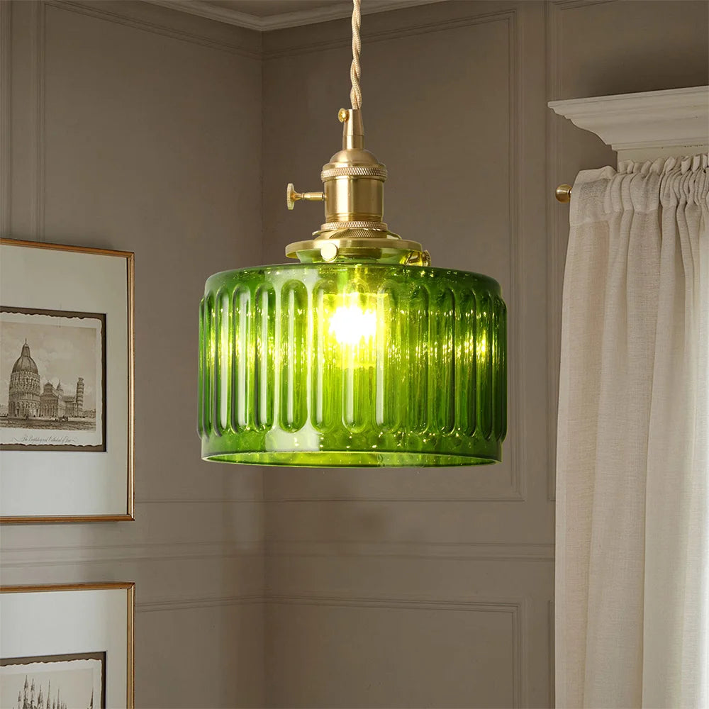 VETRULUS Modern LED Crystal Pendant Light Ceiling Fixture
