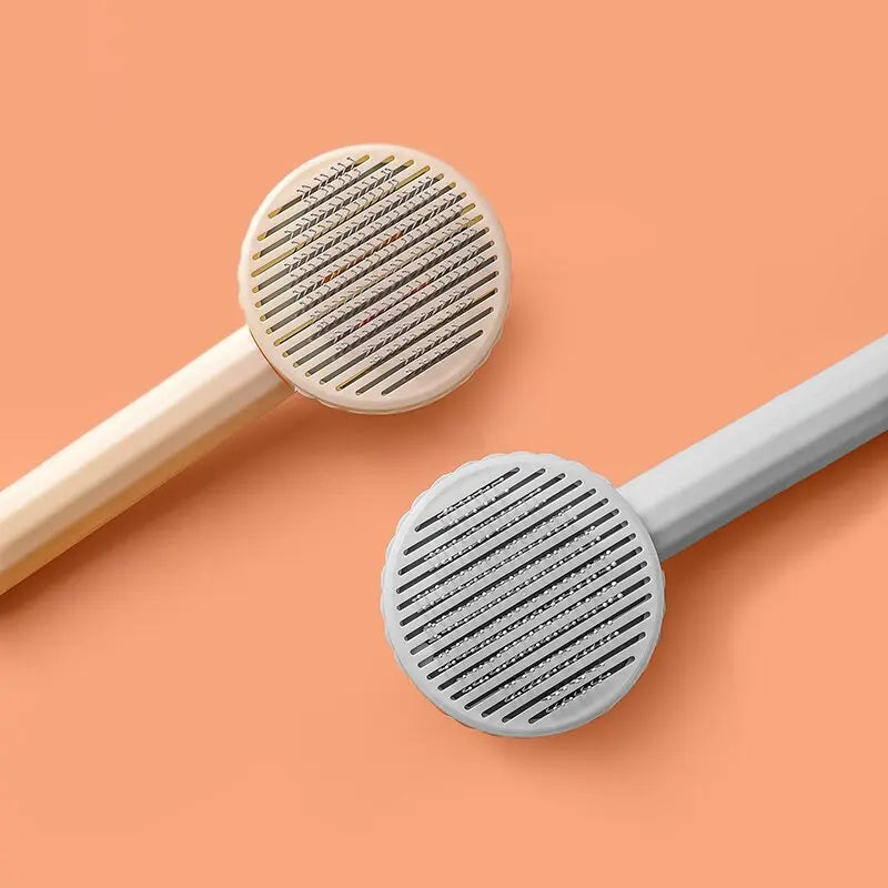 Premium Self Cleaning Slicker Brush For Effective Pet Grooming
