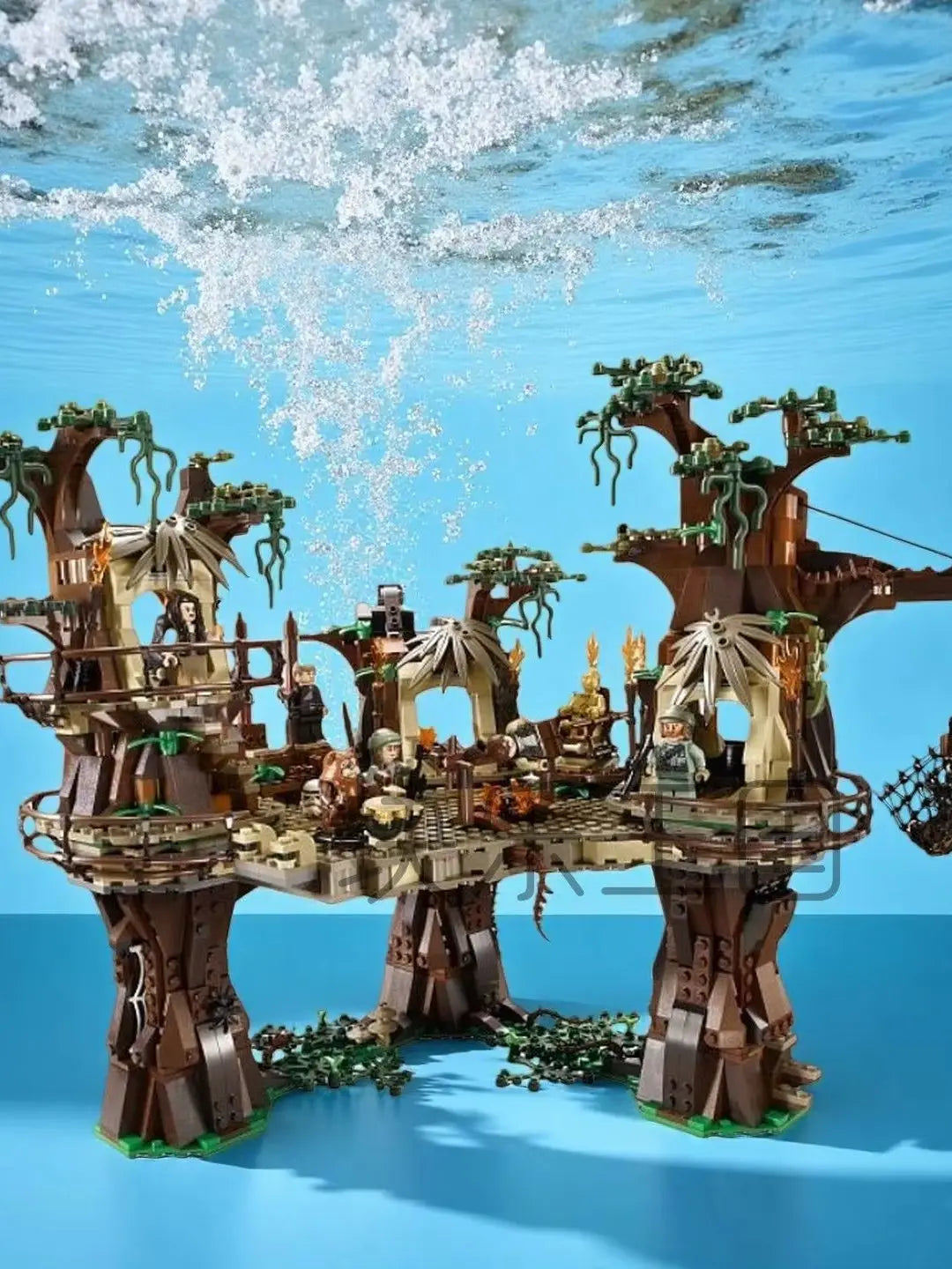Forest Tribe Village Adventure Building Blocks Construction Set for Creative Play