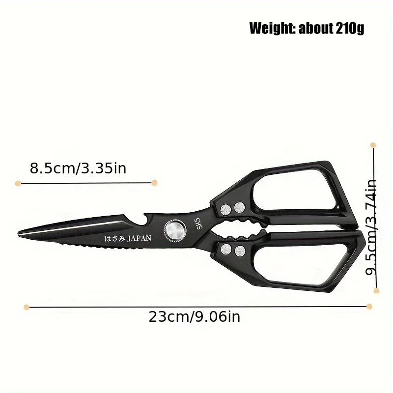 Professional Multifunctional Stainless Steel Kitchen Scissors