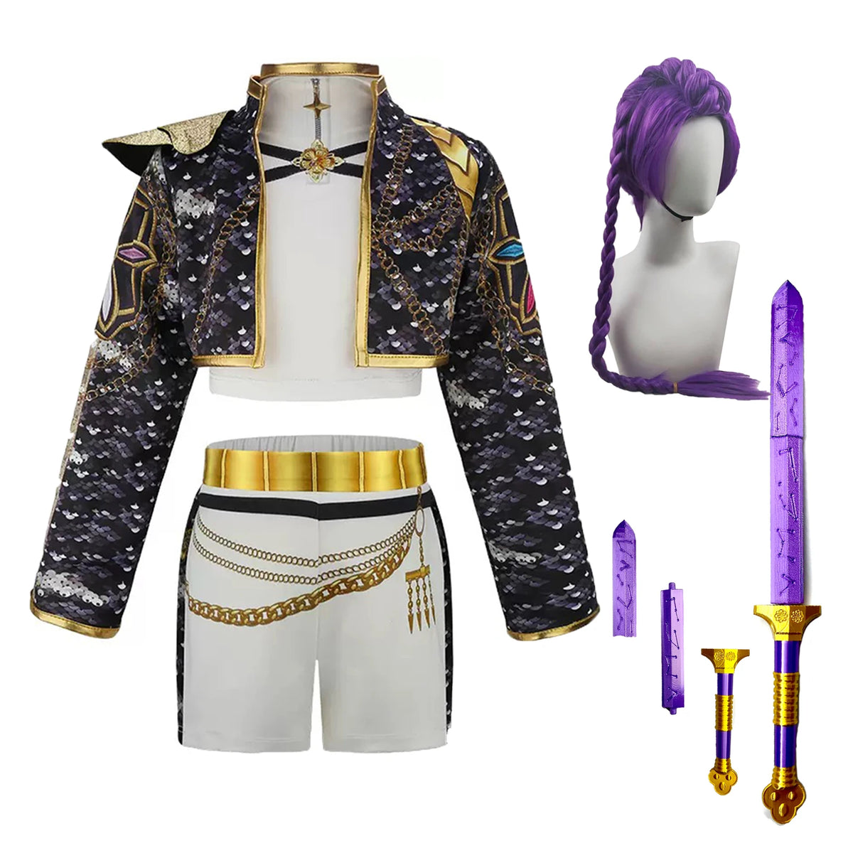 Hasbro Rumi Kpop Singer Dress Up Costume Set for Kids
