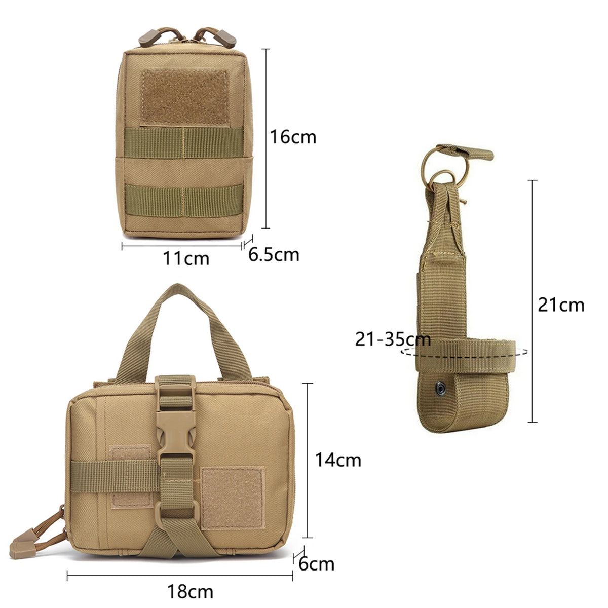 Petavel Tactical Dog Harness With Molle Pouches And Leash