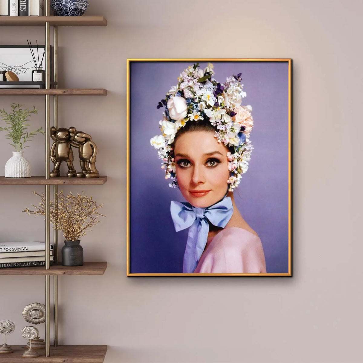 Audrey Hepburn Diamond Embroidery Painting Kit for Home Decor