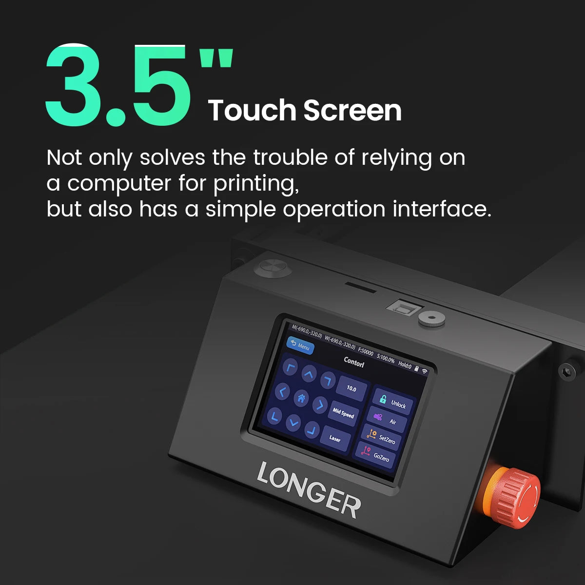 LONGER RAY5 Smart Laser Engraver and Cutter for Wood and Acrylic