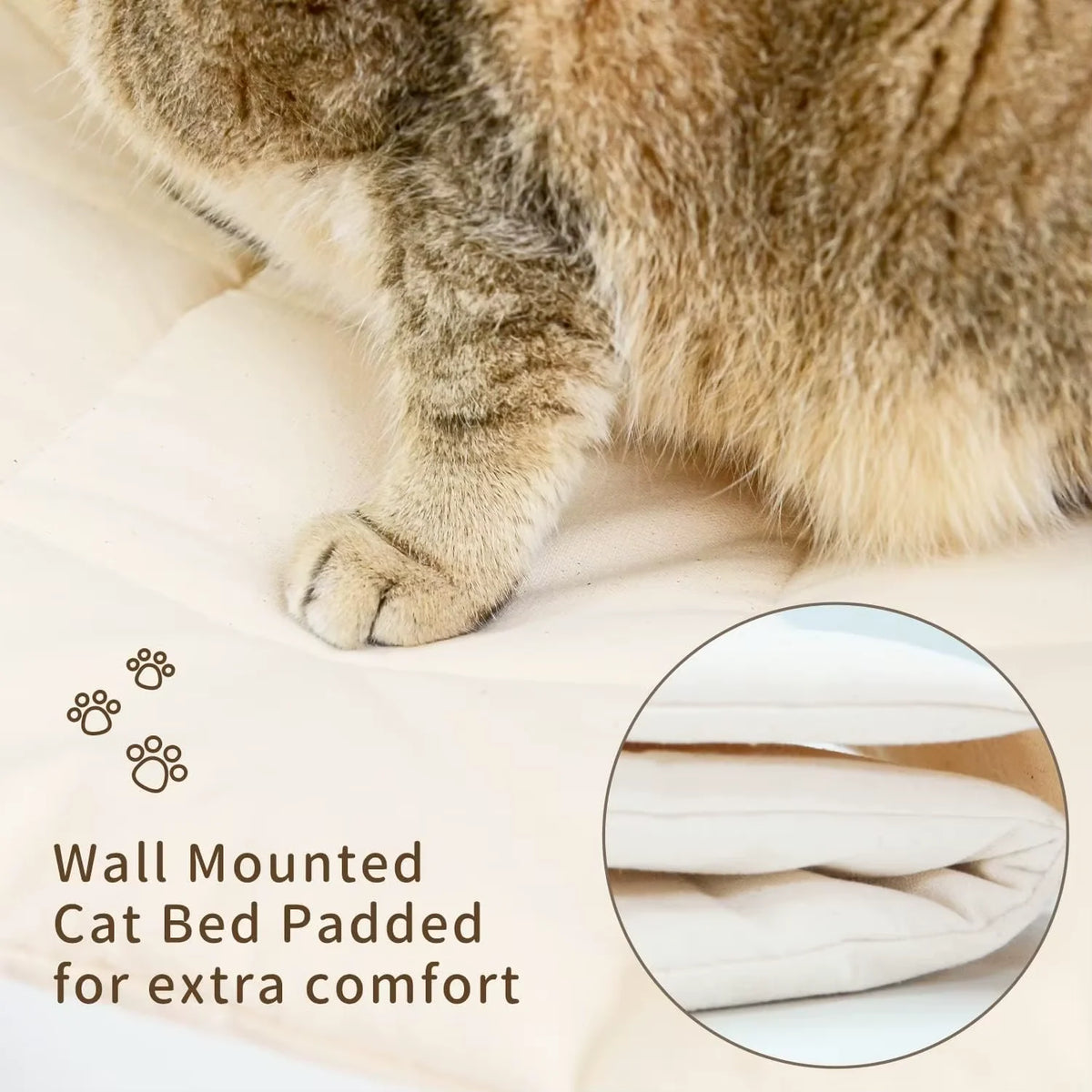 CWV Wall Mounted Cat Hammock Climbing Shelves And Perches