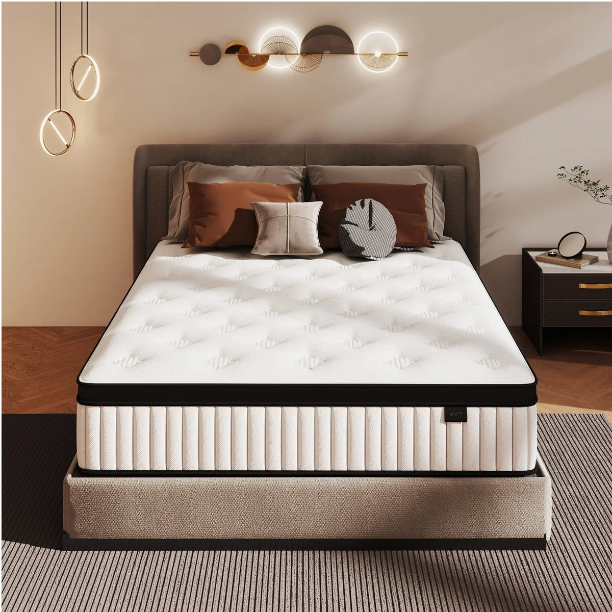 Premium Hybrid Mattress With Pocket Springs And Medium Firm Support