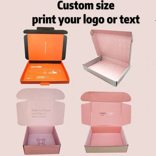 Custom Corrugated Shipping Mailer Boxes With Printed Logo