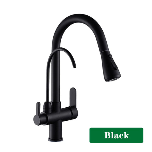 Alenartwater Kitchen Faucet With 360 Swivel And Pullout Sprayer