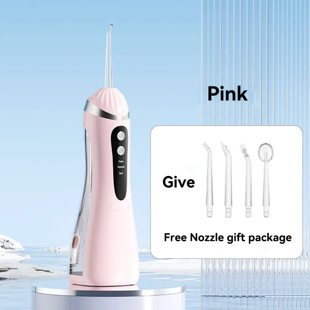 Dlsote Portable Rechargeable Oral Irrigator Wireless Dental Water Flosser