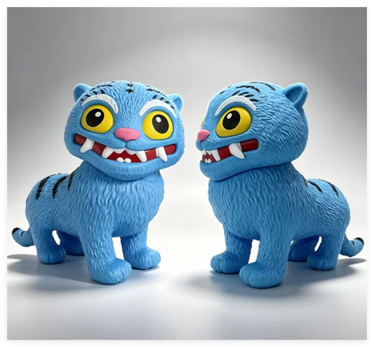 Beast Kingdom Demon Slayer Anime Vinyl Tiger Collectible Toy Doll