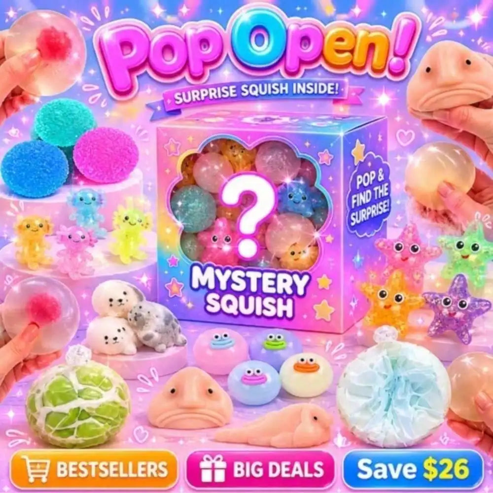 Slow Rising Squishy Blind Box Sensory Stress Relief Fidget Toy