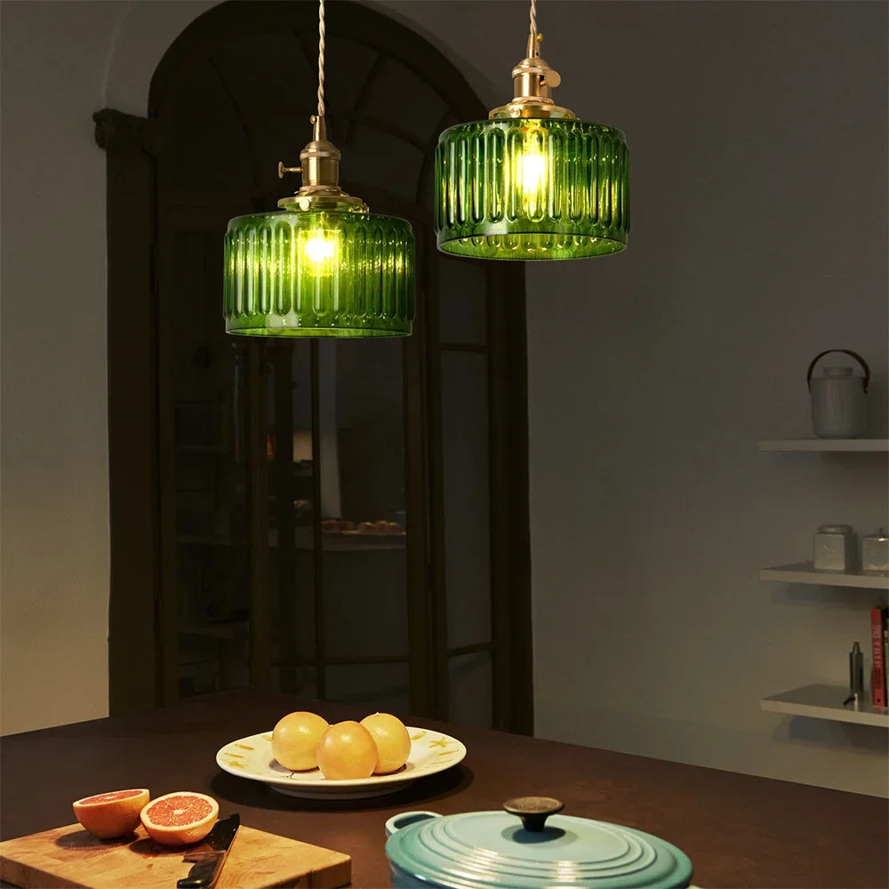 VETRULUS Modern LED Crystal Pendant Light Ceiling Fixture