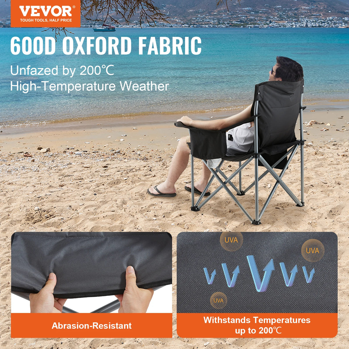 SucceBuy Ultralight Folding Outdoor Camping Chair Portable